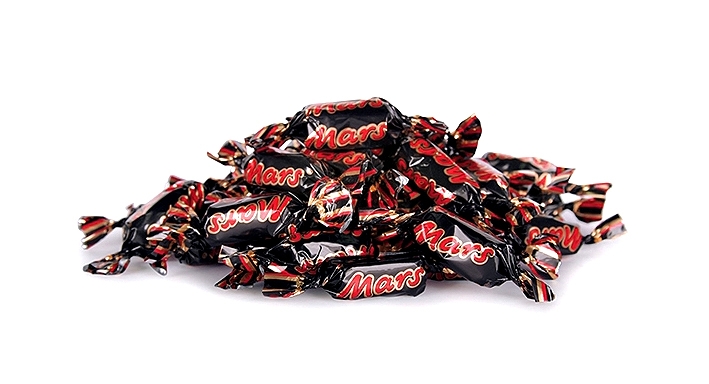 Cukierki Mars miniaturki-czekoladki firmowe